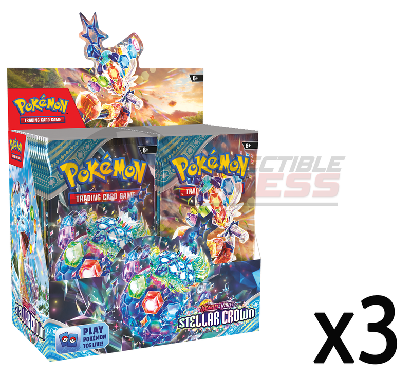 Pokemon - TCG - Stellar Crown Booster Box Options