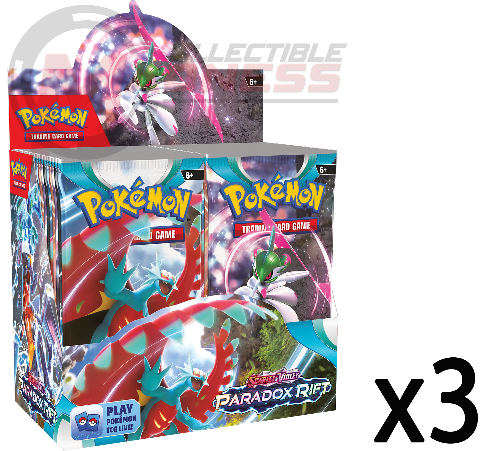 Pokemon - TCG - Paradox Rift Booster Box Options - Collectible Madness