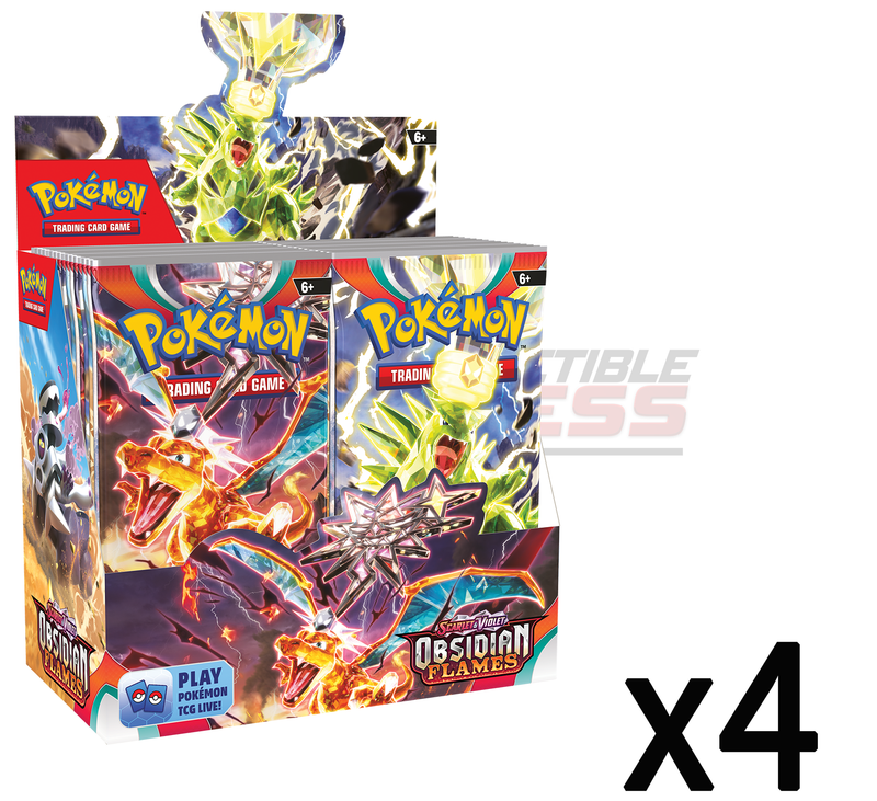 Pokemon - TCG - Obsidian Flames Booster Box Options - Collectible Madness
