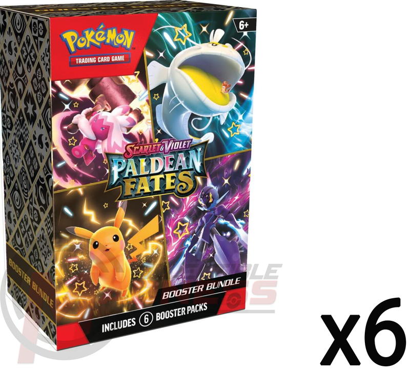 Pokemon - TCG - 4.5 Paldean Fates Booster Bundle Set