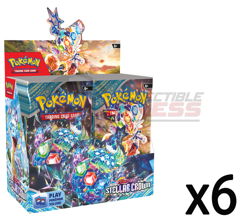 Pokemon - TCG - Stellar Crown Booster Box Options