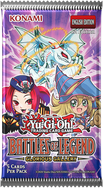 YU-GI-OH! - TCG Battles of Legend - Glorious Gallery Booster Box YU-GI-OH! - TCG Battles of Legend - Glorious Gallery Booster Box