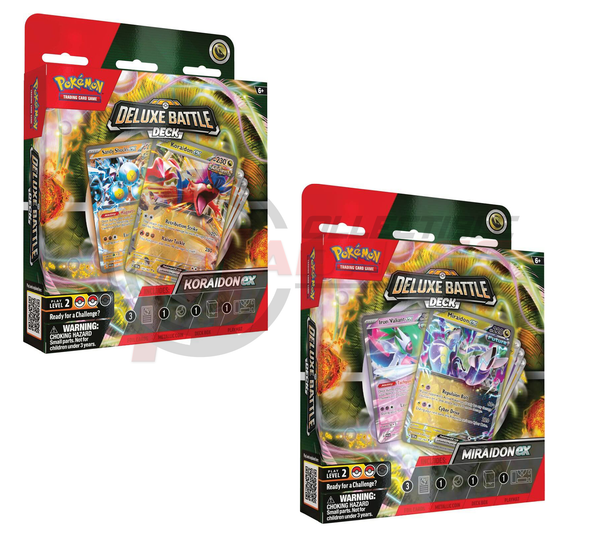 Pokemon - TCG - Miraidon ex / Koraidon ex Deluxe Battle Deck