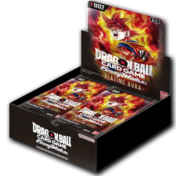 Dragon Ball Super Card Game Fusion World Blazing Aura [FB02] Booster Box