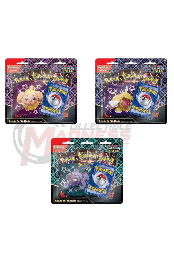 Pokemon - TCG - Scarlet & Violet 4.5 Paldean Fates Tech Sticker Blister