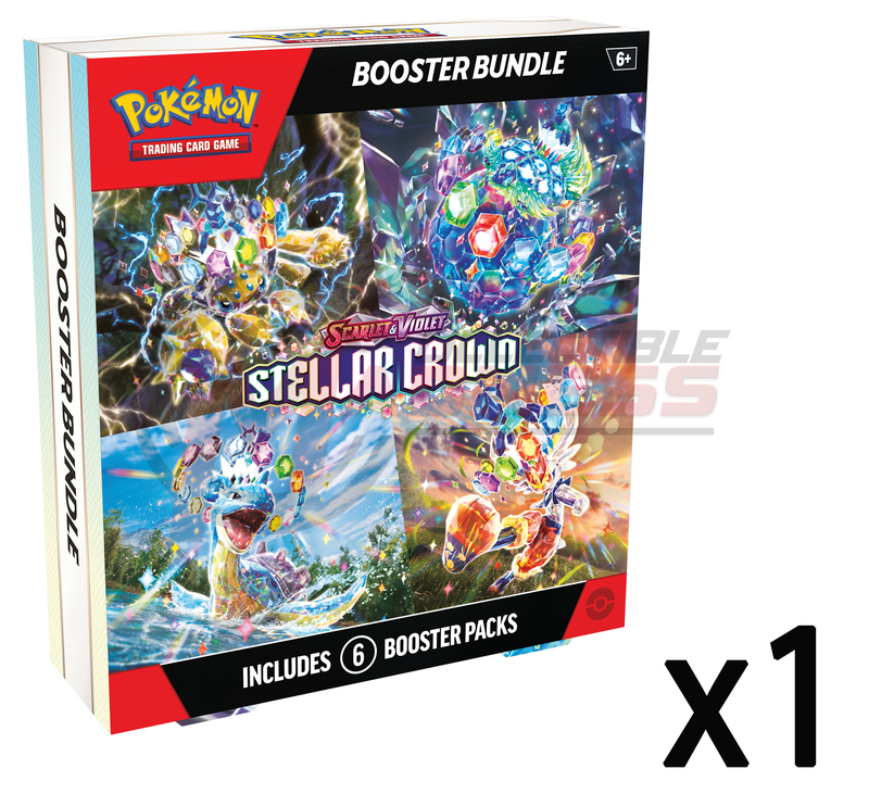 Pokemon - TCG - Stellar Crown Booster Bundle