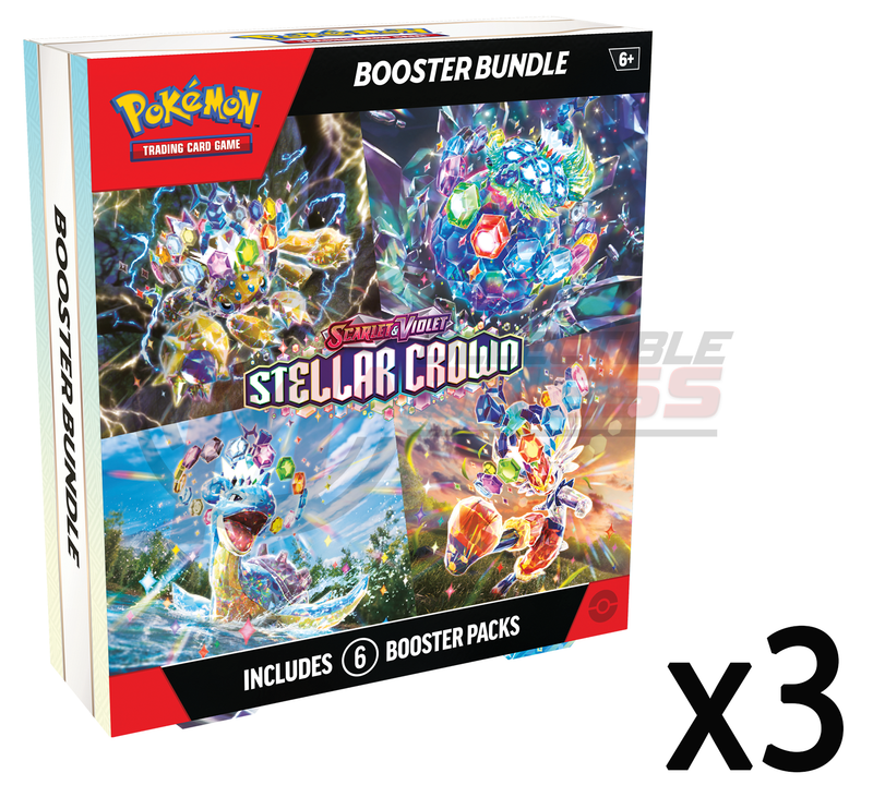 Pokemon - TCG - Stellar Crown Booster Bundle