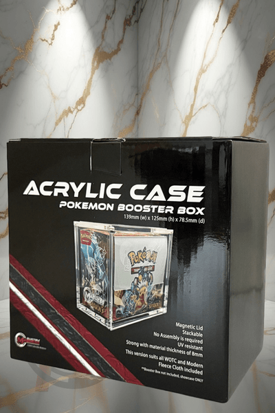 MADGuard Booster Box Acrylic Case | Magnetic Lid & Stackable