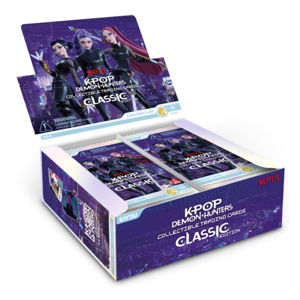 Kayou K-POP Demon Hunters Collectible Trading Card Booster Box - Classic Edition