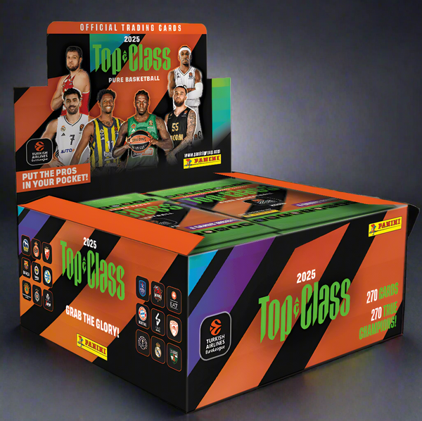 Panini EURO LEAGUE Top Class Basketball Cards Booster Box