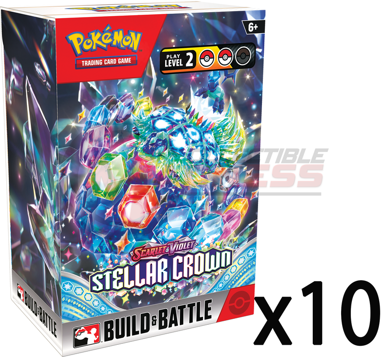 Pokemon - TCG - Stellar Crown Build and Battle Box