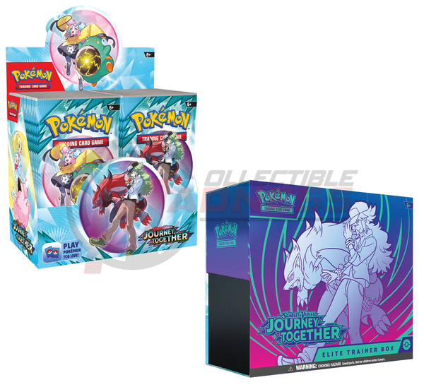 Pokemon - TCG - Journey Together Booster Box Bundle #1