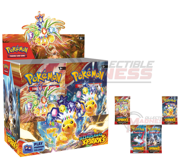 Pokemon - TCG - Surging Sparks Booster Box Bundle #1