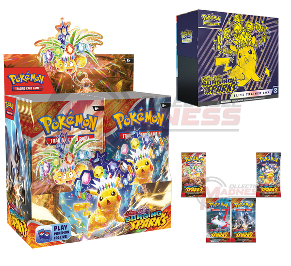 Pokemon - TCG - Surging Sparks Booster Box Bundle #2