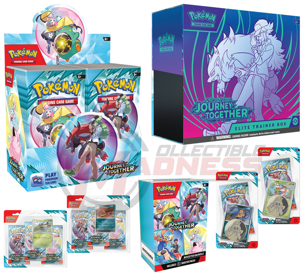 Pokemon - TCG - Journey Together Booster Box Bundle #3