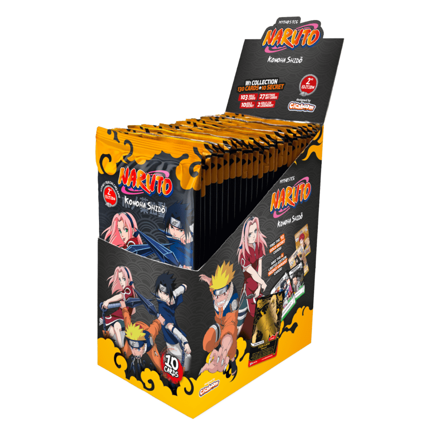 NARUTO Mythos TCG – Konoha Shido (2nd Edition) Booster Box
