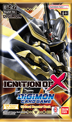 Digimon Card Game Ignition of X [BT-27] booster pack art