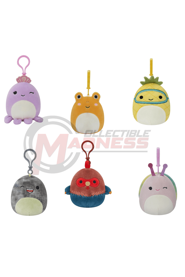 SQUISHMALLOWS 3.5" Clip-Ons Wave 15 Assortment - Collectible Madness