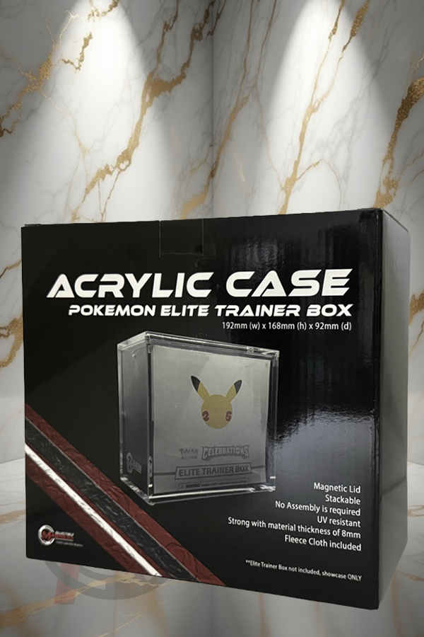 MADGuard Elite Trainer Box Acrylic Case | Magnetic Lid & Stackable