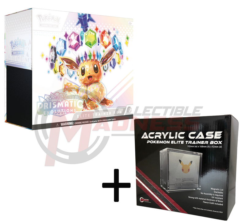 Pokemon - TCG - Prismatic Evolutions Elite Trainer Box