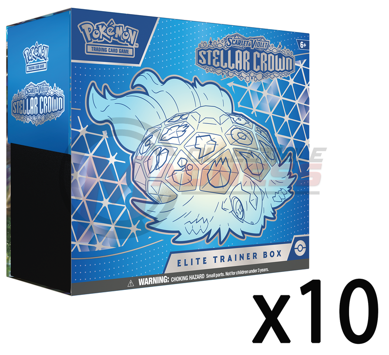 Pokemon - TCG - Stellar Crown Elite Trainer Box Options