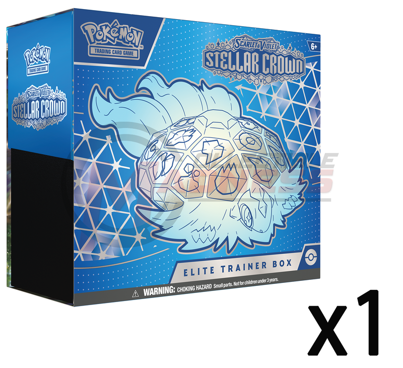 Pokemon - TCG - Stellar Crown Elite Trainer Box Options