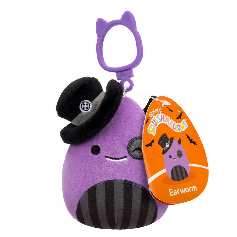 SQUISHMALLOWS 3.5" Halloween Clips Asst