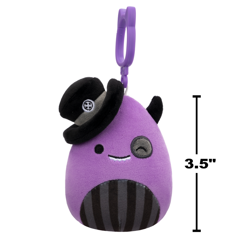 SQUISHMALLOWS 3.5" Halloween Clips Asst