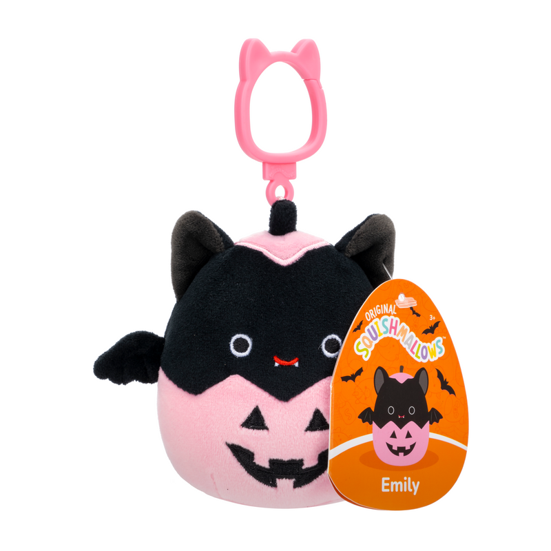 SQUISHMALLOWS 3.5" Halloween Clips Asst