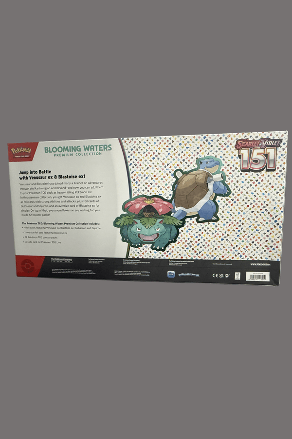 **DAMAGED** Pokemon - TCG - Scarlet & Violet 151 Blooming Waters Premium Collection
