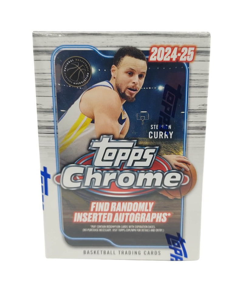 Topps Chrome 2024-25 NBA Basketball Value Blaster Box