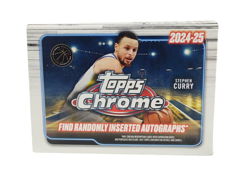 Topps Chrome 2024-25 NBA Basketball Value Blaster Box