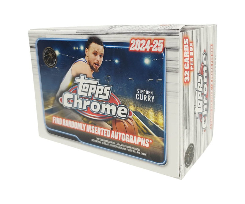 Topps Chrome 2024-25 NBA Basketball Value Blaster Box