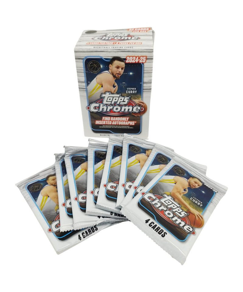 Topps Chrome 2024-25 NBA Basketball Value Blaster Box