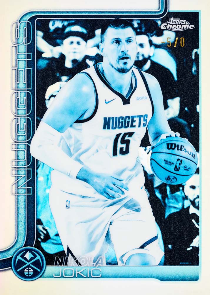 Topps NBA Chrome 2025-2026 Value Box
