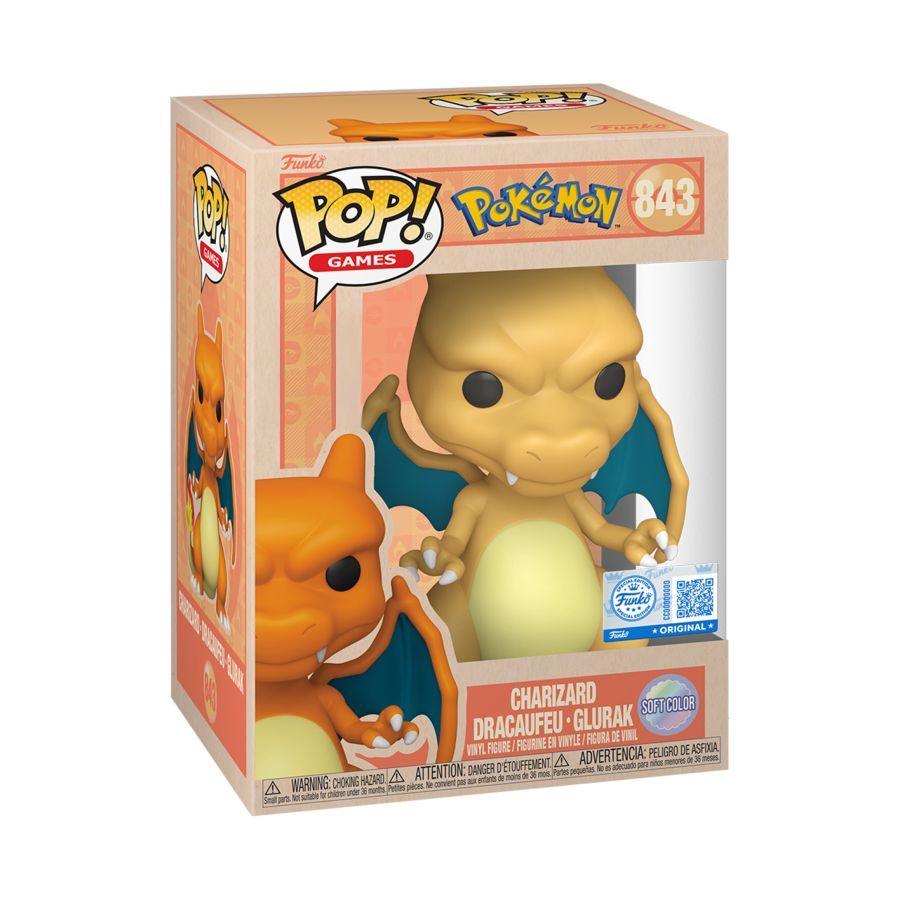 Pokemon - Charizard (Pastel) US Exclusive Pop! Vinyl [RS] - 843