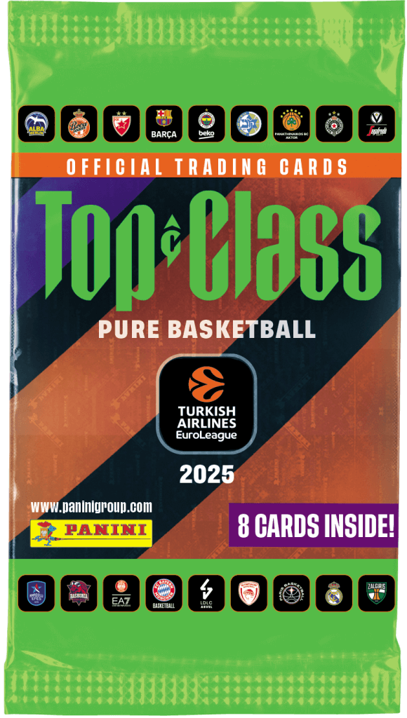 Panini EURO LEAGUE Top Class Basketball Cards Booster Pack