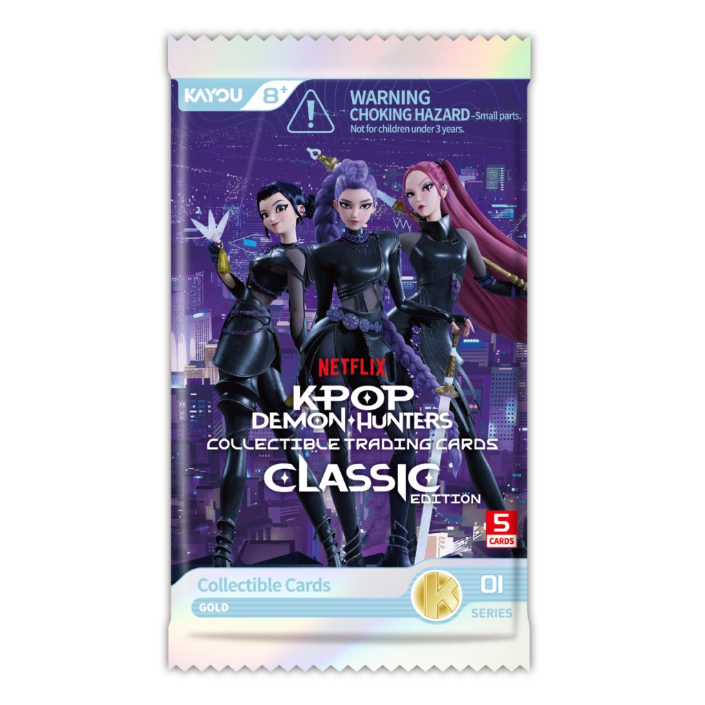 Kayou K-POP Demon Hunters Collectible Trading Card Booster Box - Classic Edition