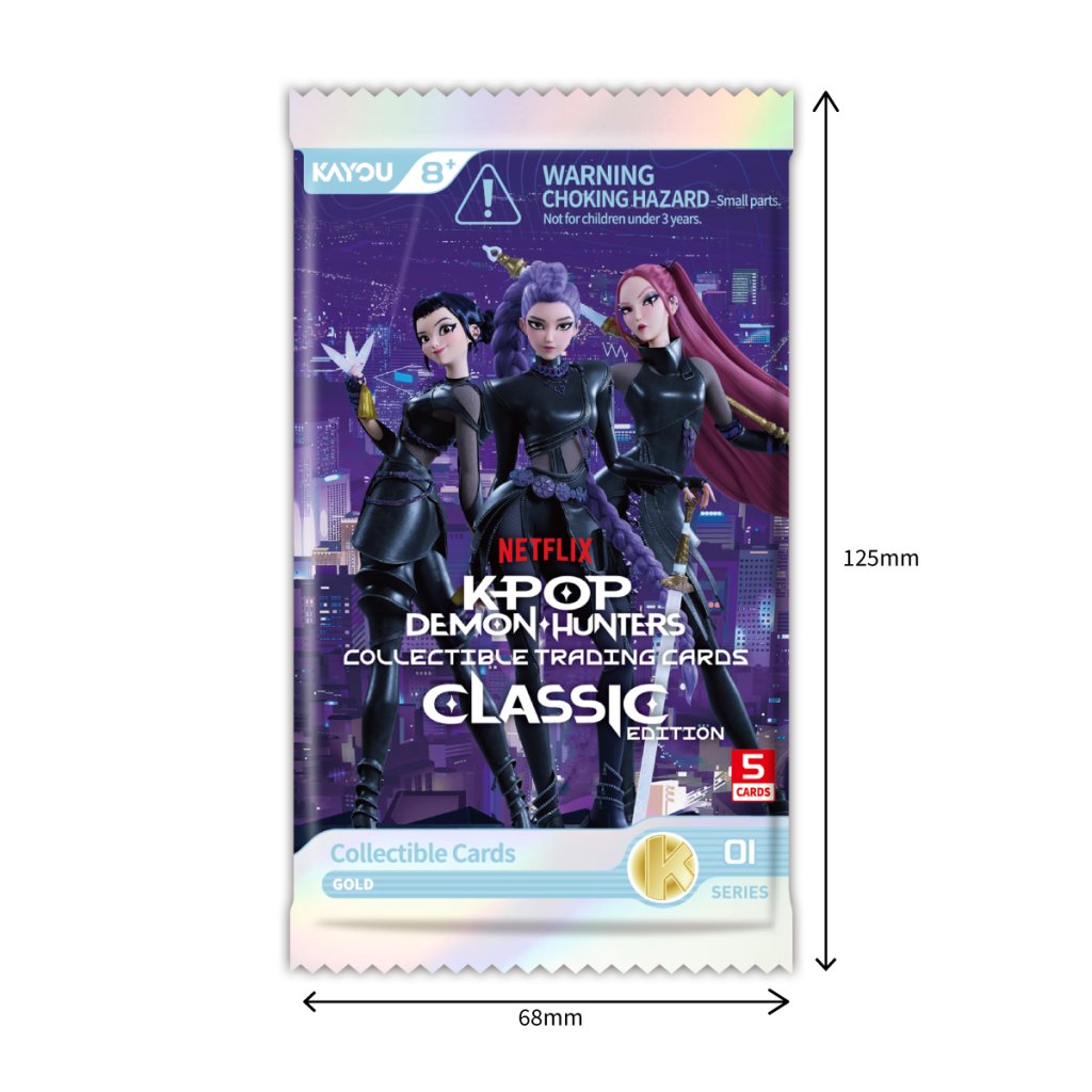 Kayou K-POP Demon Hunters Collectible Trading Card Booster Box - Classic Edition