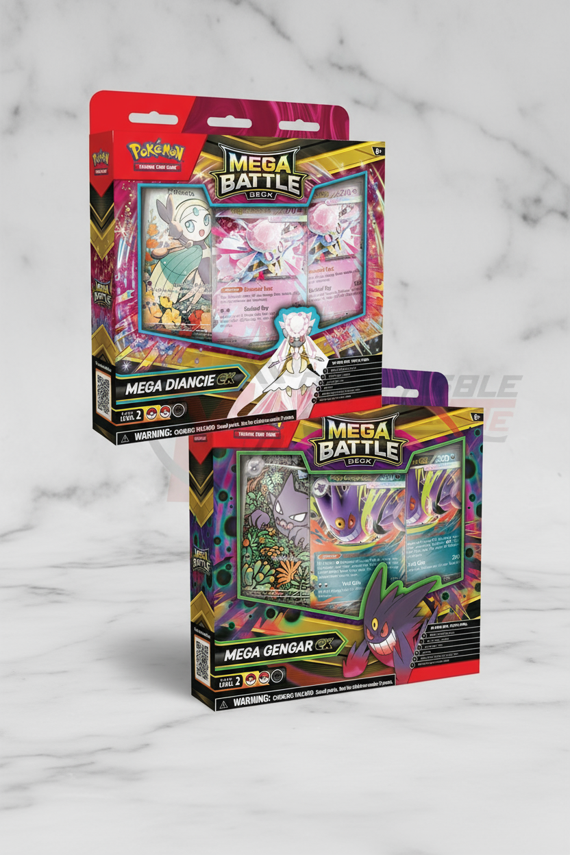 Pokemon - TCG - Mega Battle Deck— Mega Gengar ex / Mega Diancie ex