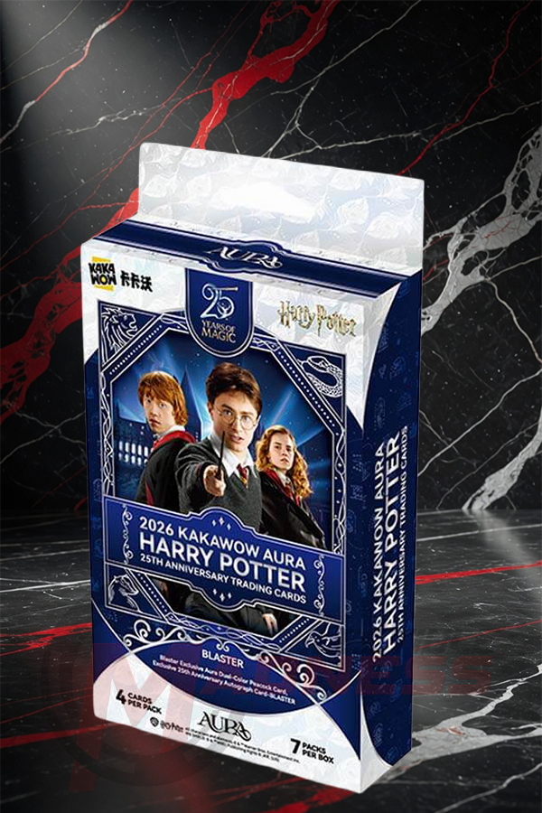 Kakawow AURA Harry Potter 25th Anniversary Trading Cards Blaster Box