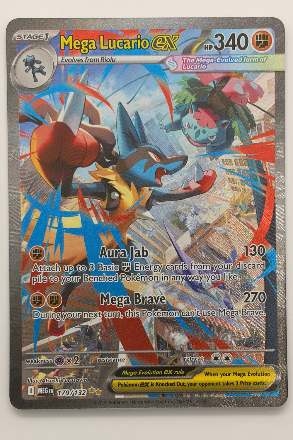 179/132 Mega Lucario ex - Special Illustration Rare