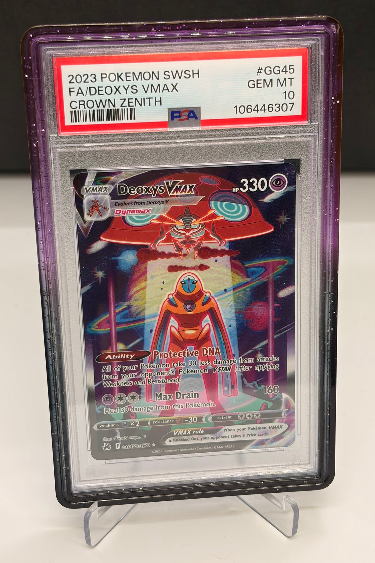 PSA 10 Deoxys GG45/GG70 - Crowth Zenith - Trainer Gallery