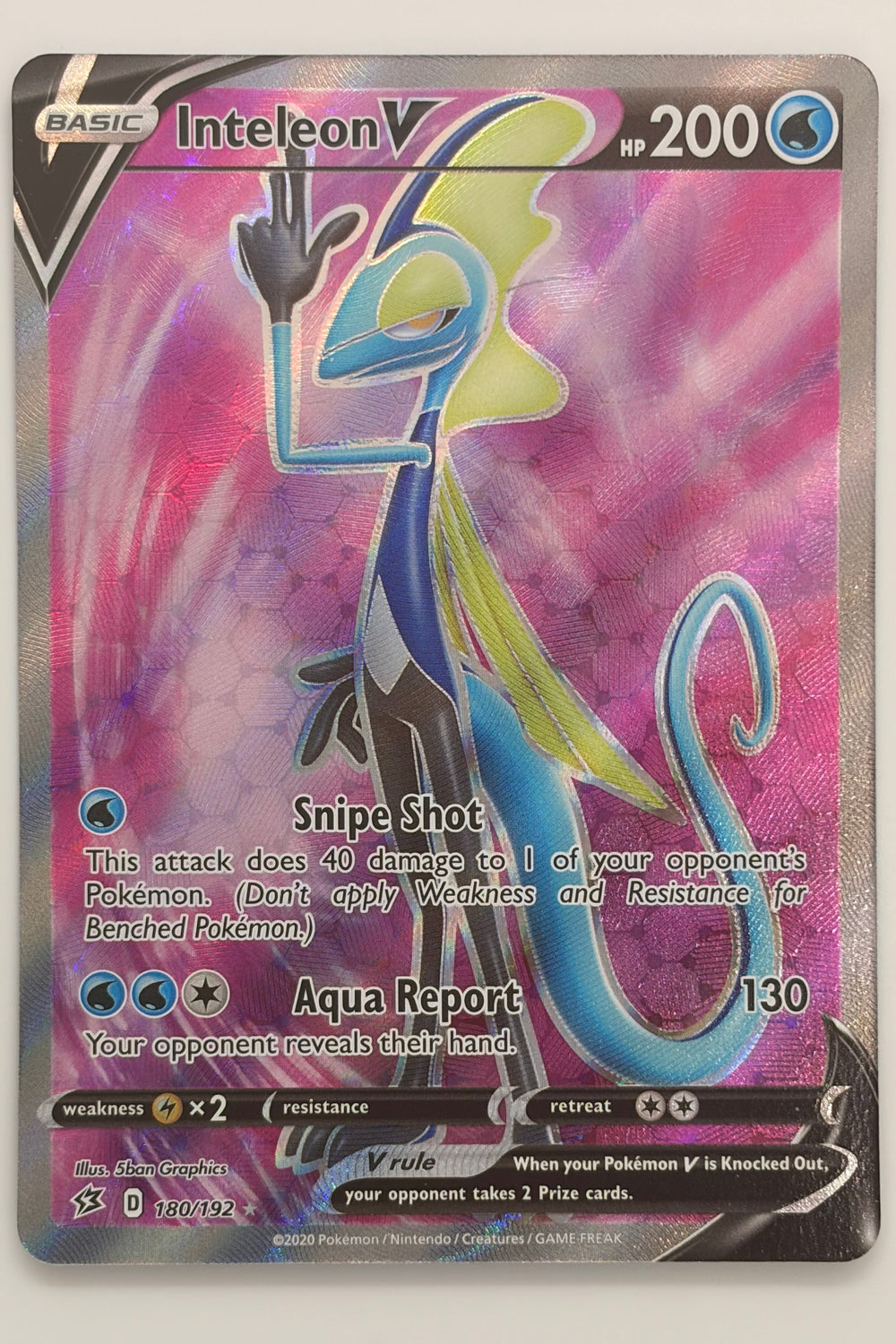 180 / 192 Inteleon V - Ultra Rare