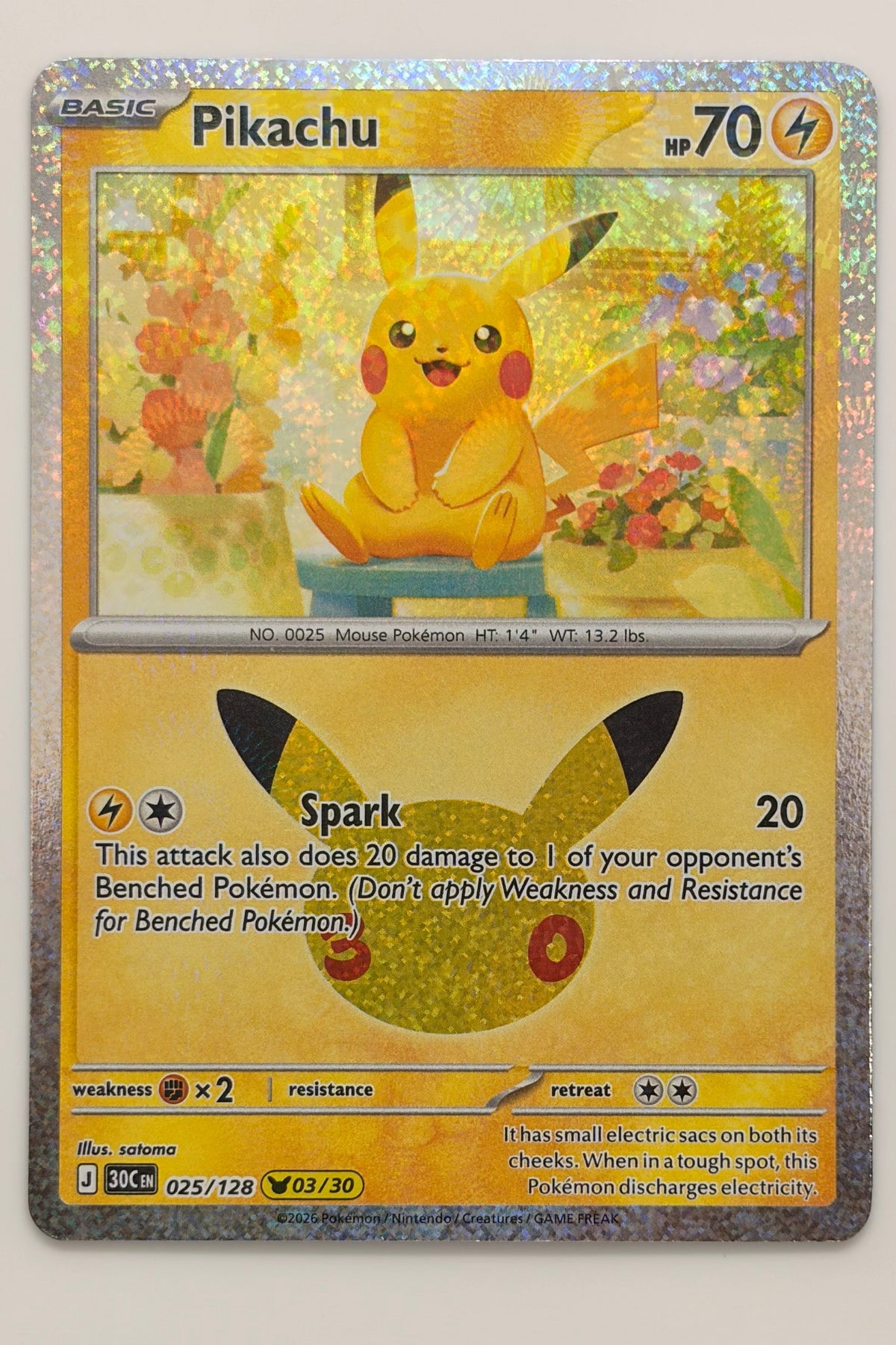 025/128 Pikachu - None