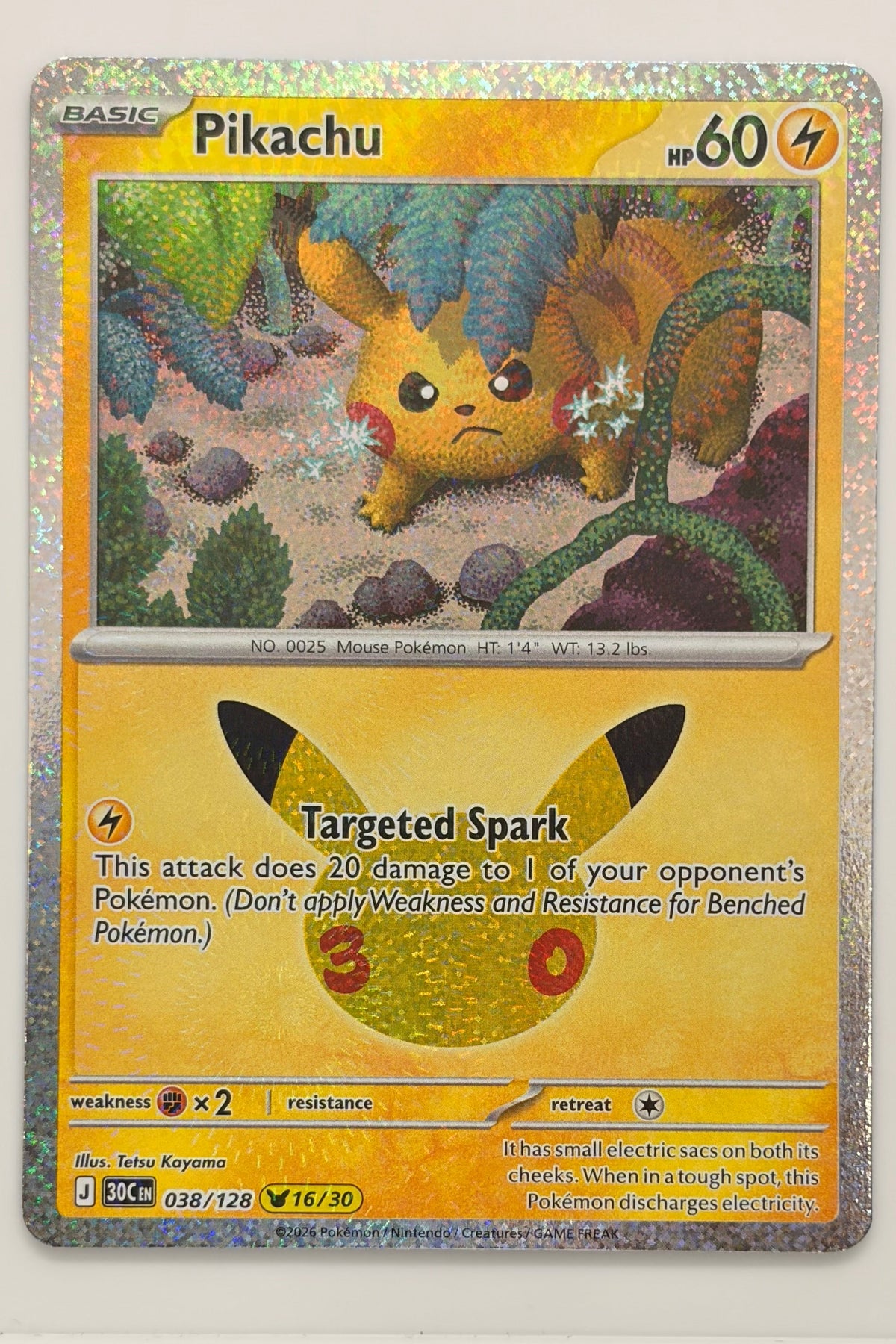 038/128 Pikachu - None