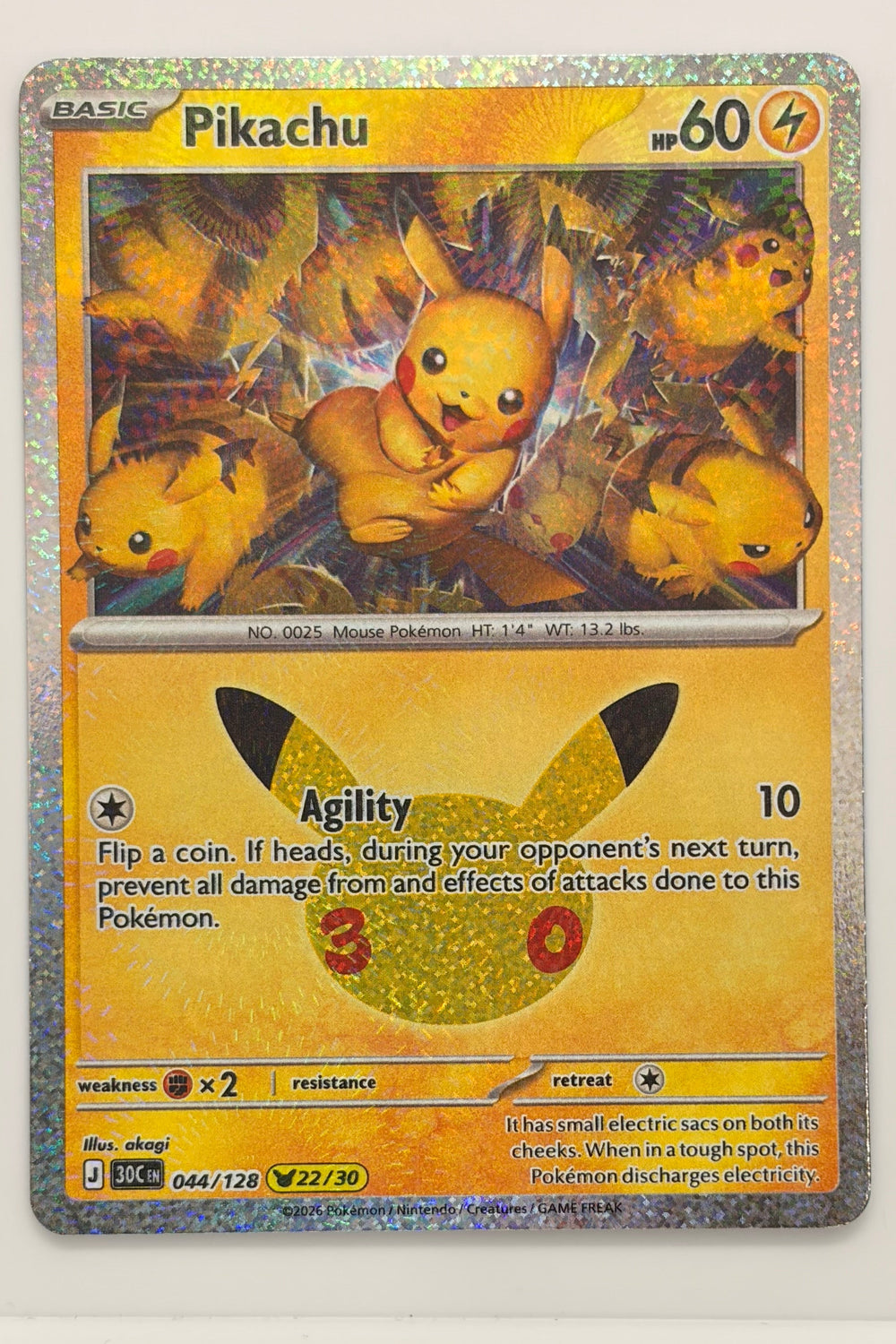 044/128 Pikachu - None