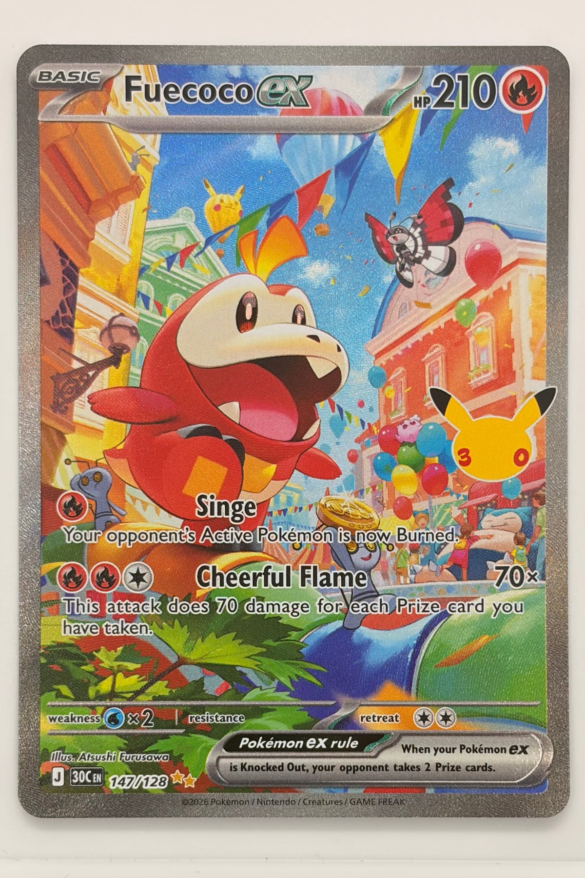 147/128 Fuecoco ex - Special Illustration Rare