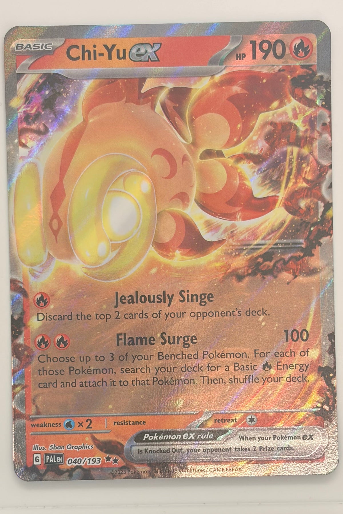 040/193 Chi-Yu ex - Double Rare