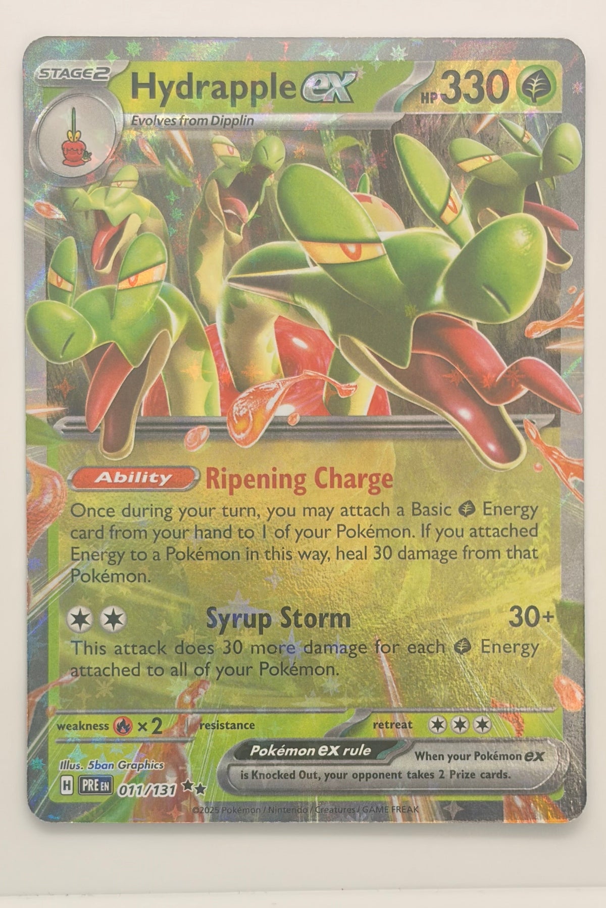 011/131 Hydrapple ex - Double Rare